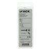 Mack 1017249 - tornillo para aglomerado con cabeza chapada en amarillo 10 piezas 4,5 x 60 mm | 10 piezas