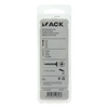 Mack 1017251 - tornillo para aglomerado con cabeza chapado en amarillo 20 piezas 5,0 x 20 mm | 10 piezas