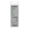 Mack 1017254 - tornillo para aglomerado con cabeza chapada en amarillo 13 piezas 5,0 x 35 mm | 10 piezas