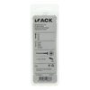 Mack 1017264 - Tornillo para aglomerado con cabeza chapada en amarillo. 5 piezas 6,0 x 70 mm | 10 piezas