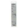 Mack 1017265 - tornillo para aglomerado con cabeza chapada en amarillo. 5 piezas 6,0 x 80 mm | 5 piezas