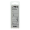 Mack 1017276 - tornillo para aglomerado cabeza cilíndrica chapado en amarillo 25 piezas 5,0 x 16 mm | 10 piezas