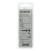 Mack 1017284 - españaplschr.vzkop-selfb. chapado en amarillo 35 piezas 3,0 x 30 mm | 10 piezas