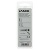 Mack 1017307 - spaanplschr.vzkop-automontaje chapado en amarillo 12 piezas 4,5 x 50 mm | 10 piezas