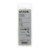 Mack 1017355 - tornillo para madera cabeza avellanada galvanizado 17 piezas 4,0 x 30 mm | 10 piezas