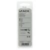 Mack 1019648 - tornillo para madera cabeza avellanada latón 12uds 3,0 x 20 mm | 10 piezas