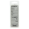 Mack 1019650 - tornillo para madera cabeza avellanada latón 12uds 3,5 x 16 mm | 10 piezas