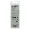 Mack 1019652 - tornillo para madera cabeza avellanada latón 9 piezas 3,5 x 30 mm | 10 piezas