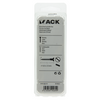 Mack 1019653 - tornillo para madera cabeza avellanada latón 9 piezas 4,0 x 25 mm | 10 piezas