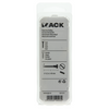 Mack 1017377 - tornillo para madera cabeza troncocónica acero galvanizado 10 piezas 4,5 x 40 mm | 10 piezas