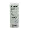 Mack 1017382 - tornillo para madera cabeza troncocónica acero galvanizado 4 piezas 6,0 x 60 mm | 10 piezas
