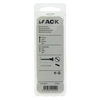 Mack 1019657 - tornillo para madera cabeza plana latón 11 piezas 2,5 x 12 mm | 10 piezas