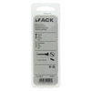 Mack 1019663 - tornillo para madera cabeza plana latón 9 piezas 4,0 x 20 mm | 10 piezas