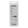 Mack 1017417 - perno roscado para madera acero galvanizado 5 piezas 8 x 70 mm | 5 piezas