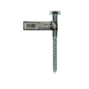 Mack 1017426 - perno rosca madera acero galvanizado 1 ud 10 x 100 mm | 10 piezas