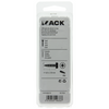 Mack 1017454 - tornillo autorroscante cabeza cilíndrica galv. 9 piezas 4,8 x 38 mm | 10 piezas