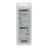 Mack 1017489 - tornillo metálico galvanizado. cabeza + tuerca chapada 27pzs m3 x 16 mm | 10 piezas