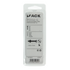 Mack 1017491 - tornillo metálico galvanizado. cabeza + tuerca chapada 20uds m4 x 16 mm | 10 piezas
