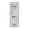 Mack 1017527 - cilindro de tornillo metálico. cabeza + tuerca chapada 10 piezas m5 x 40 mm | 10 piezas