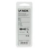 Mack 1017529 - cilindro de tornillo metálico. cabeza + tuerca chapada 6 piezas m5 x 60 mm | 10 piezas