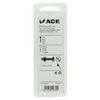 Mack 1017533 - cilindro de tornillo metálico. cabeza + tuerca chapada 8 piezas m6 x 30 mm | 10 piezas