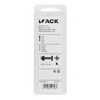 Mack 1017542 - perno calentador + tuerca acero galvanizado 16 piezas m4 x 30 mm | 10 piezas