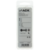 Mack 1017546 - perno estufa + tuerca acero galvanizado 14 piezas m5 x 25 mm | 5 piezas