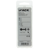 Mack 1017557 - perno calentador + tuerca acero galvanizado 4 piezas m6 x 70 mm | 10 piezas