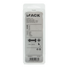 Mack 1017560 - perno calentador + tuerca acero galvanizado 4 piezas m8 x 60 mm | 5 piezas