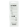 Mack 1017565 - perno para madera + tuerca acero galvanizado 8 piezas m5 x 50 mm | 5 piezas