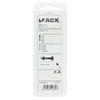 Mack 1017573 - perno para madera + tuerca acero galvanizado 5 piezas m6 x 70 mm | 5 piezas