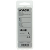 Mack 1017577 - perno para madera + tuerca acero galvanizado 4 piezas m7 x 50 mm | 5 piezas
