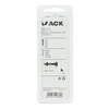 Mack 1017582 - perno para madera + tuerca acero galvanizado 4 piezas m8 x 60 mm | 5 piezas