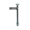 Mack 1017596 - perno madera + tuerca acero galvanizado 1 ud m12 x 140 mm | 10 piezas