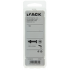 Mack 1017641 - cilindro de tornillo metálico. cabeza + tuerca nylon 6 pzs m4 x 30 mm | 10 piezas