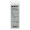 Mack 1017670 - palo extremo madera + metro. conductor de alambre 4 piezas m8x60 | 10 piezas