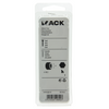 Mack 1017672 - tuerca hexagonal acero galvanizado 60 uds m 3 | 10 piezas