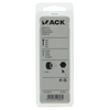 Mack 1017673 - tuerca hexagonal acero galvanizado 50 uds m 4 | 10 piezas