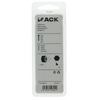 Mack 1017674 - tuerca hexagonal acero galvanizado 40 piezas m 5 | 10 piezas