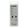 Mack 1017680 - tuerca hexagonal acero galvanizado 4 piezas m 14 | 5 piezas