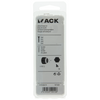 Mack 1017689 - contratuerca hexagonal acero galvanizado 4 piezas m12 | 10 piezas
