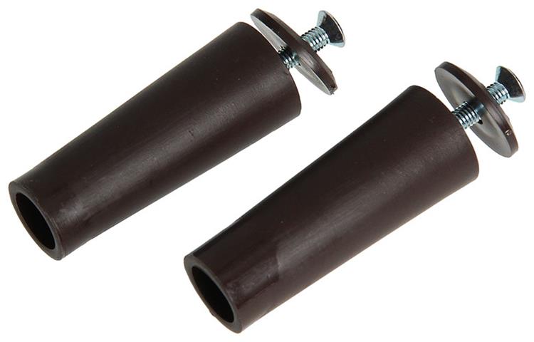 Mack 1010113 - 2 tapones antigolpes marrones 60mm | 10 piezas