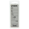 Mack 1017776 - ojo de tornillo acero galvanizado 4 piezas 5,0 x 30 mm | 10 piezas