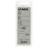 Mack 1017777 - ojo de tornillo acero galvanizado 4 piezas 5,0 x 40 mm | 10 piezas