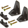 Mack 1010115 - 2 ganchos parachoques trapecio para persiana enrollable marrón 42mm | 10 piezas