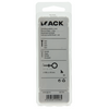 Mack 1017791 - ojo de tornillo métrico + tuerca galvanizada 4 piezas m6 x 40 mm | 10 piezas