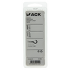 Mack 1017805 - gancho de tornillo acero blanco 10uds 2,5 x 12 mm | 10 piezas