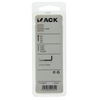 Mack 1017821 - tornillo pulgar acero galvanizado 6 piezas 4,5 x 50 mm | 10 piezas