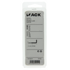 Mack 1017826 - tornillo pulgar acero blanco 6 piezas 3,0 x 30 mm | 10 piezas