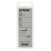 Mack 1017828 - tornillo pulgar acero blanco 3 piezas 4,0 x 50 mm | 10 piezas